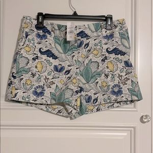 The Loft patterned Shorts NWT